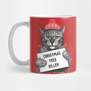 Christmas tree killer Mug